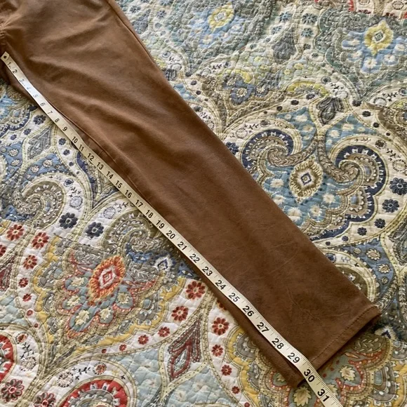 Chico’s faux suede look skinny pull-up stretchy pants XS - Picture 12 of 13